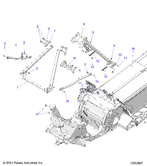 CHASSIS, CHASSIS ASM. and OVER STRUCTURE - S26TDV8MS (C602867)