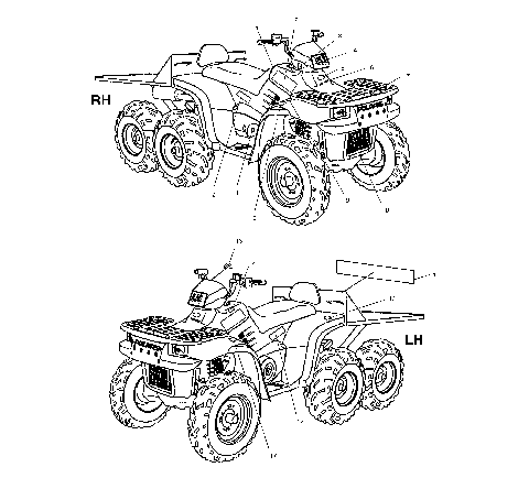 DECALS - C10CL50AA (4978707870A05)