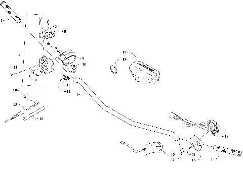HANDLEBAR AND CONTROLS [110322]