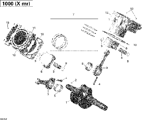 01- Crankshaft, Piston And Cylinder _02R1507