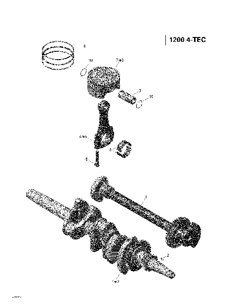 01- Crankshaft, Pistons And Balance Shaft