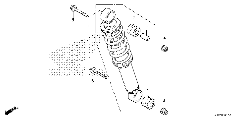 REAR SHOCK ABSORBER