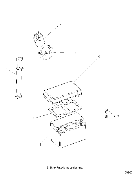 ELECTRICAL, BATTERY - A17HAA15A7/B7 (100803)