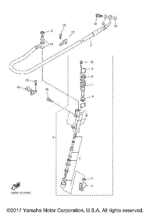REAR MASTER CYLINDER