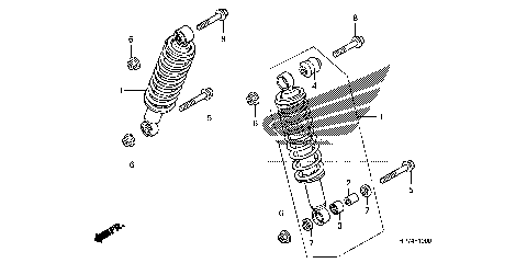 FRONT SHOCK ABSORBER