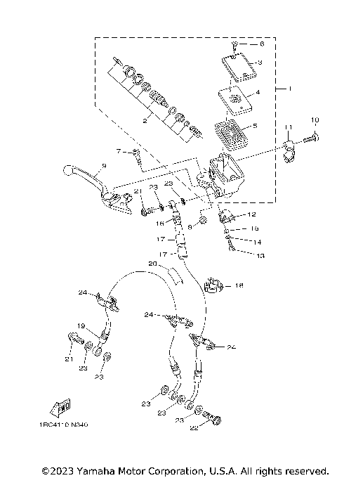 FRONT MASTER CYLINDER