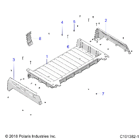 BODY, CARGO BOX - A18HZA15N4 (C101382-1)