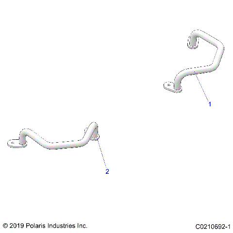 BODY, REAR HANDGRIP - A23SVE95PK (C0210692-1)