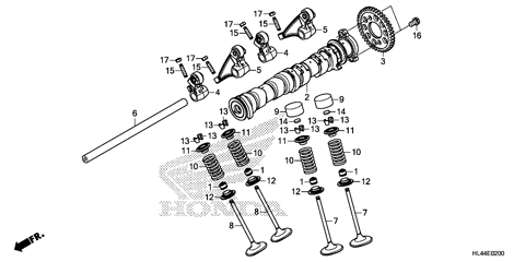 CAMSHAFT@VALVE