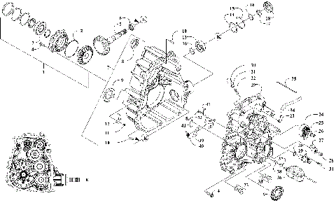 TRANSAXLE CASE/COVER [304484]