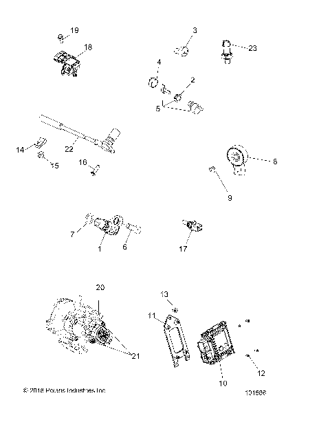 ELECTRICAL, SWITCHES, SENSORS and ECM - A20SEA57A1/A4/A7/A9/B1/B4/B7/B9 [101586]