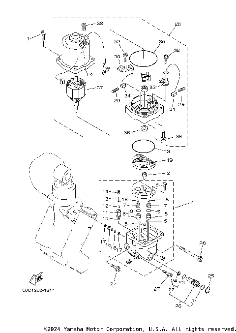 POWER TRIM TILT ASSY 2