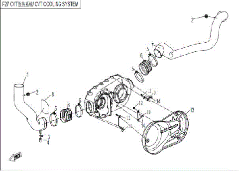 CVT COOLING SYSTEM