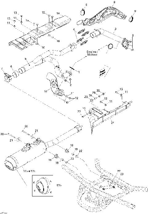 01- Exhaust System 800R