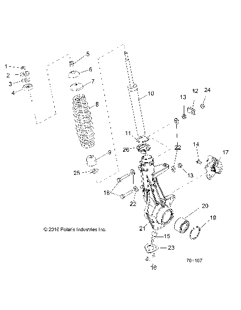 SUSPENSION, FRONT STRUT - R18RNA57B1/B9/EBV (701167)
