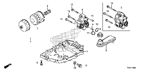 OIL PAN@OIL PUMP