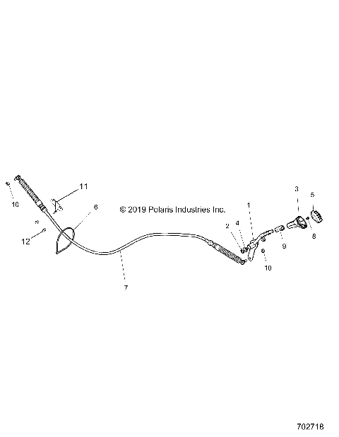 DRIVE TRAIN, GEAR SELECTOR - Z20NAE99FC/E99NC/S99CC/S99FC (702718)