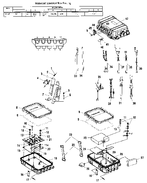 ELECTRICAL BOX - I995095 (4951455145B013)