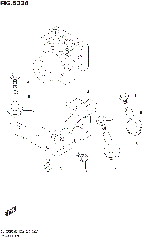 HYDRAULIC UNIT (DL1050RQ)