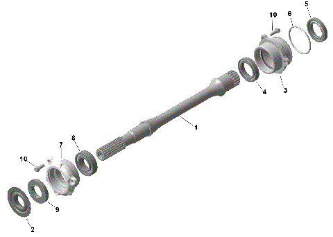 01- ROTAX - Drive Shaft