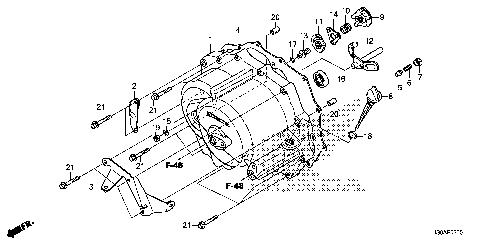 FRONT CRANKCASE COVER (1)