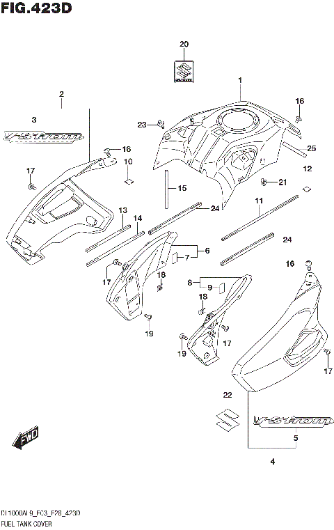 FUEL TANK COVER (DL1000AL9 E03)