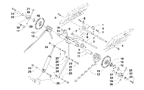 REAR SUSPENSION REAR ARM ASSEMBLY [95334]