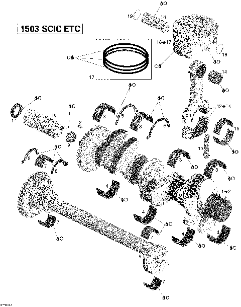 01- Crankshaft, Pistons And Balance Shaft