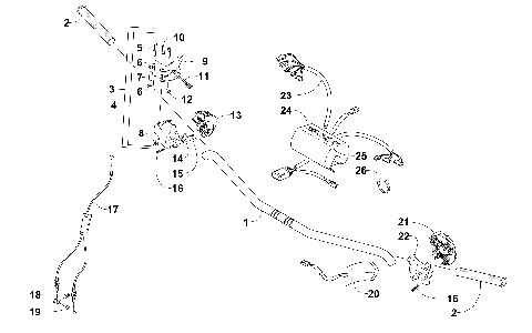 HANDLEBAR AND CONTROLS [101954]