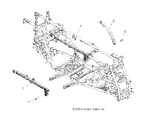 CHASSIS, MAIN FRAME - A11ZN85AA/AQ/AZ (49ATVFRAME11SPEPS550)