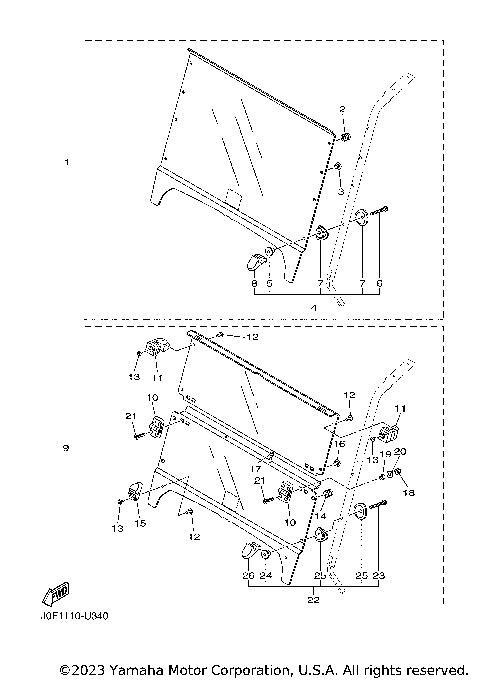 ALTERNATE FOR WINDSHIELD