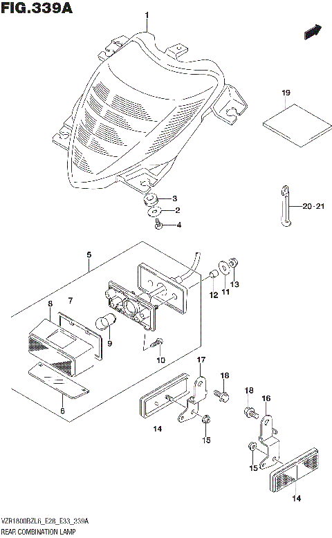 REAR COMBINATION LAMP