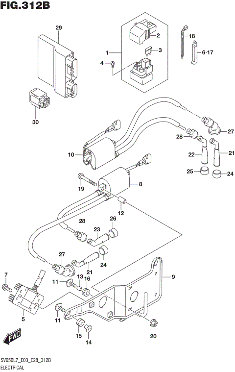 ELECTRICAL (SV650L7 E33)