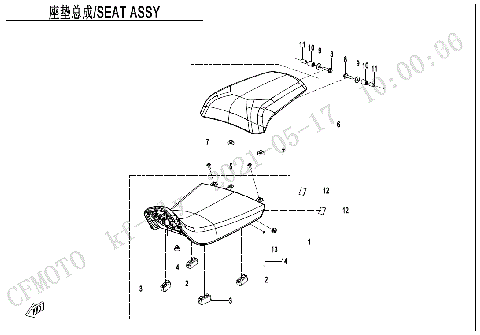 SEAT ASSY (HEATING FUNCTION)