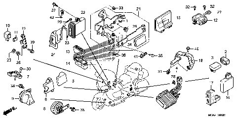 CONTROL UNIT (GL1800'06-)(2)
