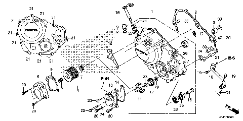 RIGHT CRANKCASE COVER