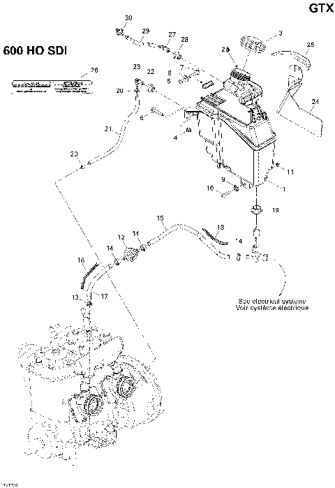 02- Oil System 500 SS, 800 HO PTEK