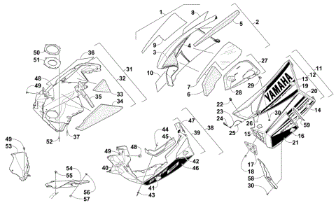 SKID PLATE AND SIDE PANEL ASSEMBLY