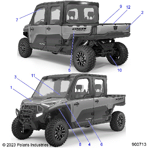 BODY, DECALS - R24X6W1RAH/AS/A9/BH/BS/B9 (900713)