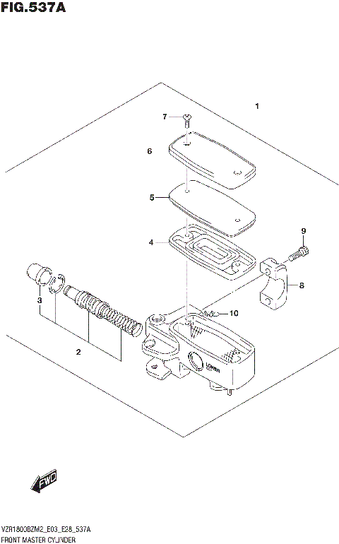 FRONT MASTER CYLINDER
