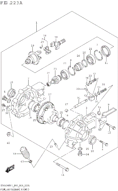 FINAL BEVEL GEAR (FRONT)