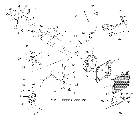 ENGINE, COOLING SYSTEM - Z14VE76AD/7EAL/7EAW/EAJ/EAU (49RGRCOOL12RZRS)