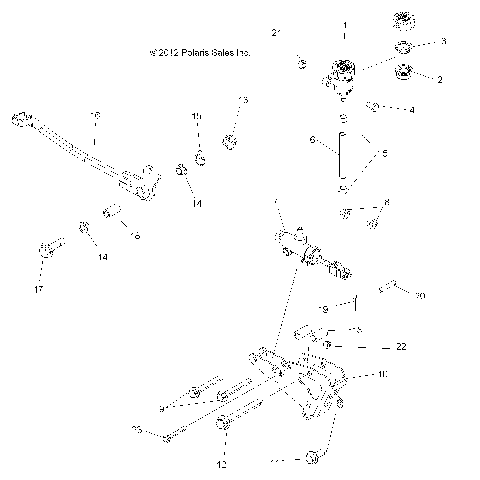 BRAKES, BRAKE PEDAL and MASTER CYLINDER - A19SVS95CR/ER [49ATVBRAKEFOOT13SP850F]