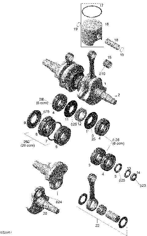 01- Crankshaft And Pistons