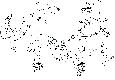 HEADLIGHT AND WIRING ASSEMBLIES [110392]
