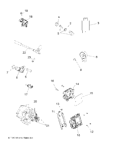 ELECTRICAL, SWITCHES, SENSORS and ECM MODULES - A14MH57FA/FJ (49ATVELECT14SP570F)