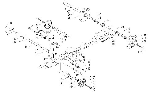 IDLER WHEEL ASSEMBLY [88267]