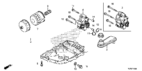 OIL PAN@OIL PUMP