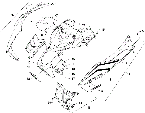 HOOD ASSEMBLY [106540]