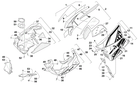 SKID PLATE AND SIDE PANEL ASSEMBLY